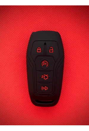 Чехол силиконовый для ключа Ford 5 кнопок