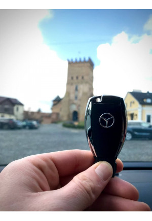 Модифицированный корпус ключа для Mercedes Benz B C E ML S CLK CL (3 кнопки)